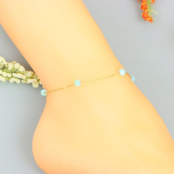 Handmade Anklet – A Stylish Choice for Women, Thoughtful Gift Idea, EVCH1277 - Picture 10 of 11